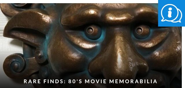 Rare Finds: 80's Movie Memorabilia