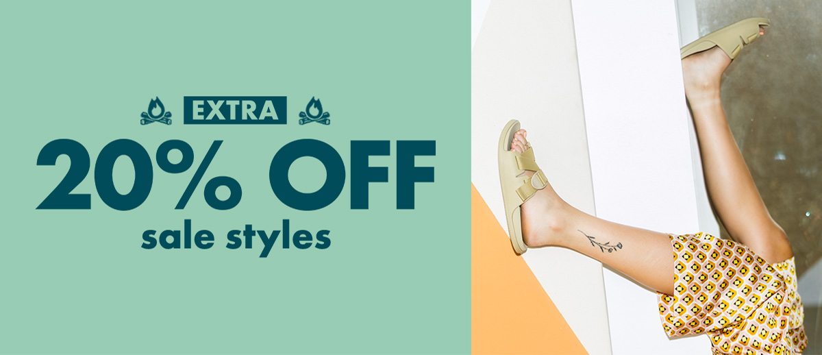 EXTRA 20% OFF sale styles