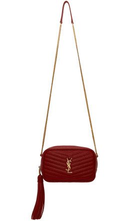Saint Laurent - Red Mini Lou Bag