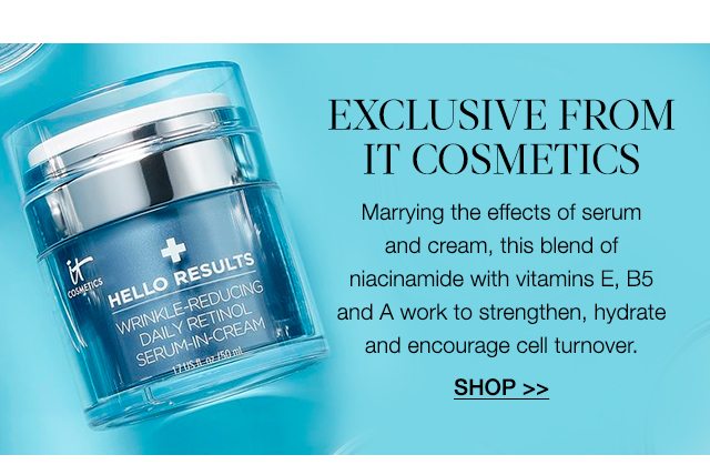 EXCLUSIVE from IT Cosmetics