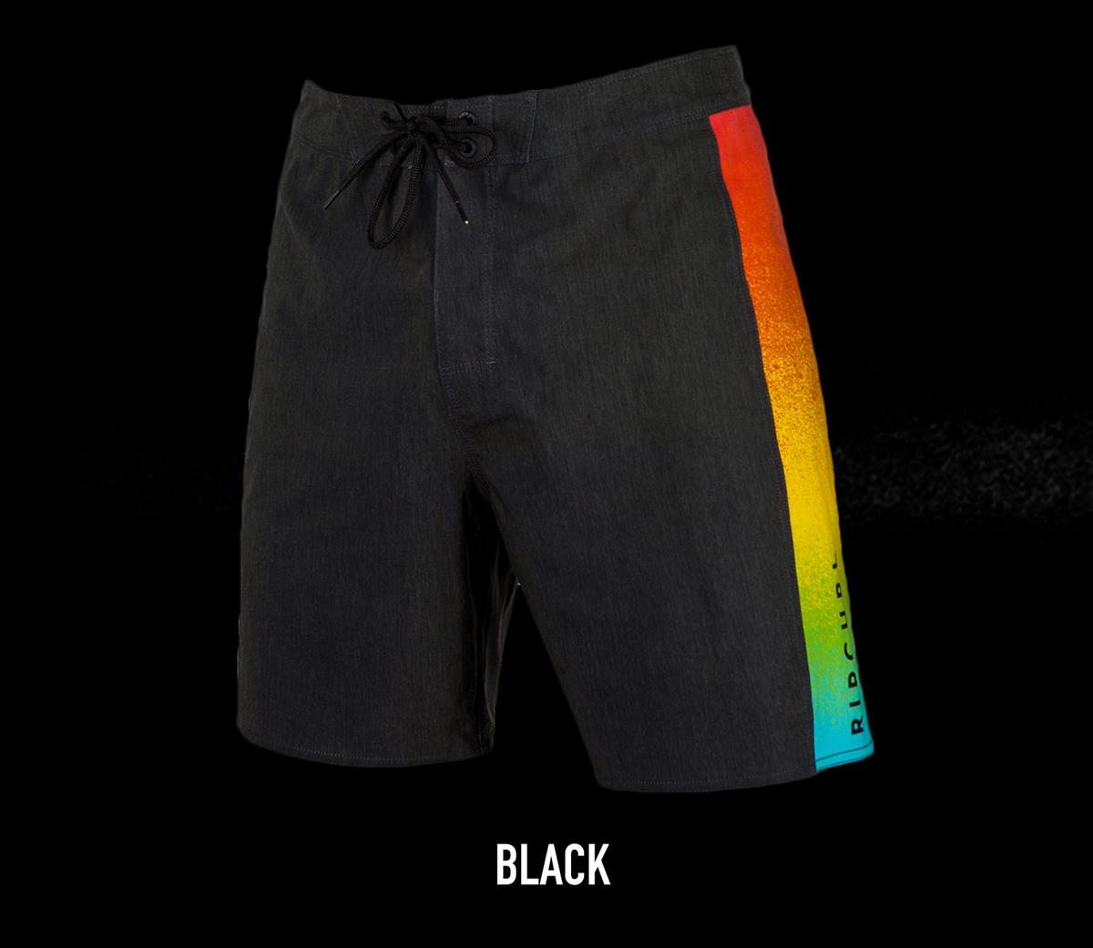 MIRAGE OWEN DOUBLE SWITCH 18" BOARDSHORTS - BLACK