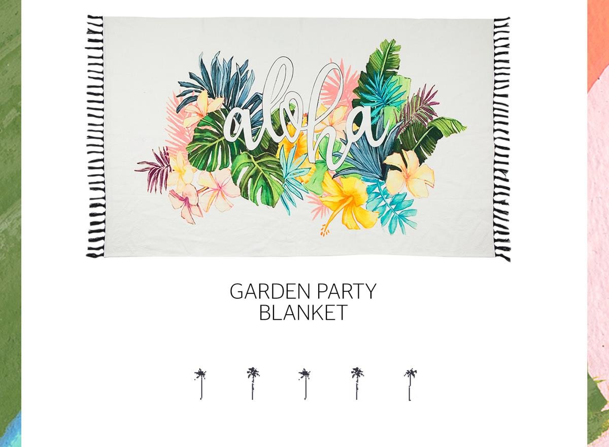 Garden Party Blanket