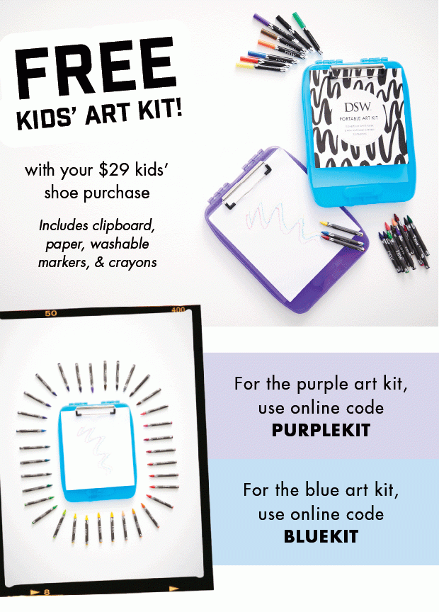 FREE KIDS' ART KIT!