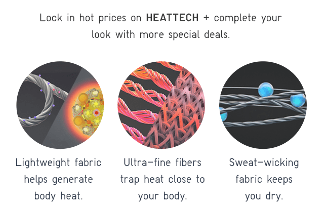 HEATTECH T-SHIRT $9.90