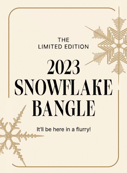 2023 Snowflake Bangle | Sign-up To Be The First To Shop
