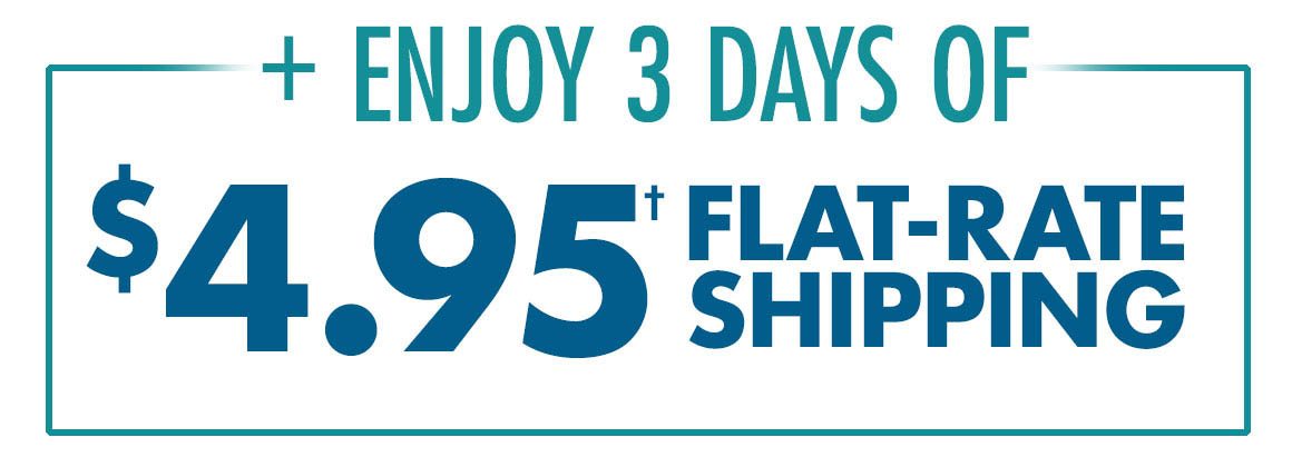 Enjoy 3 Days of Discounted Shipping!