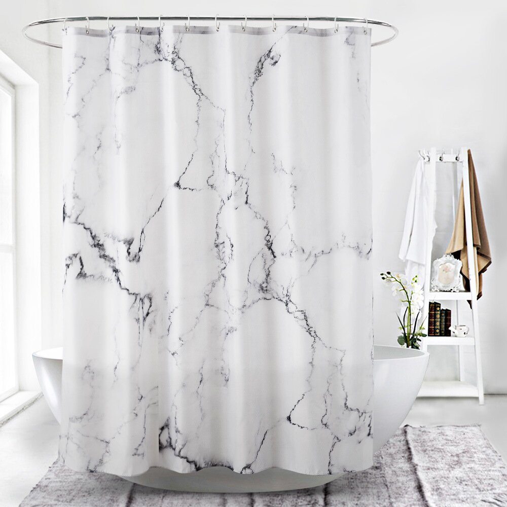 Deven 13 Piece Shower Curtain Set + Hooks