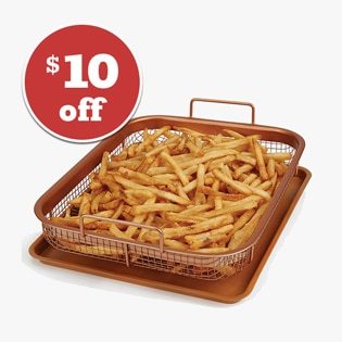 Copper Crisper XL 2-Piece Set - $10 off