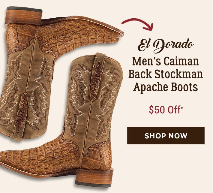 el dorado caiman boots