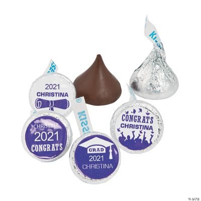 Personalized Graduation Hershey’s<sup>®</sup> Kisses<sup>®</sup> Stickers