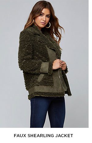 Faux Shearling Jacket