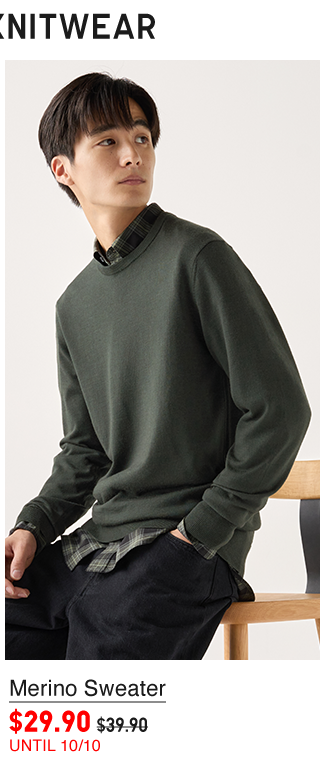 PDP 8 - MEN MERINO SWEATER