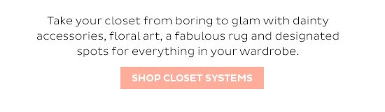 Shop Closet Systems