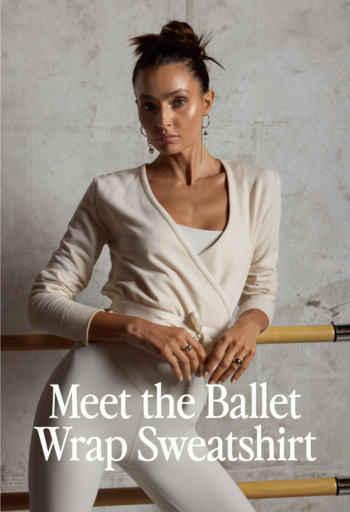 Meet the Ballet Wrap Sweatshirt