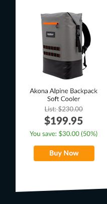 Akona Alpine Backpack Soft Cooler - Buy Now