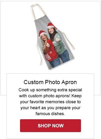 Custom Photo Apron