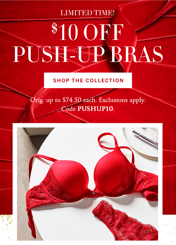 Our #1 bra collection, now with shine! - Victoria's Secret Email