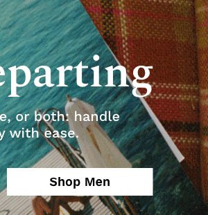 Now Departing | Shop Men's