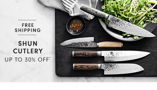 SHUN CUTLERY - UP TO 30% OFF*