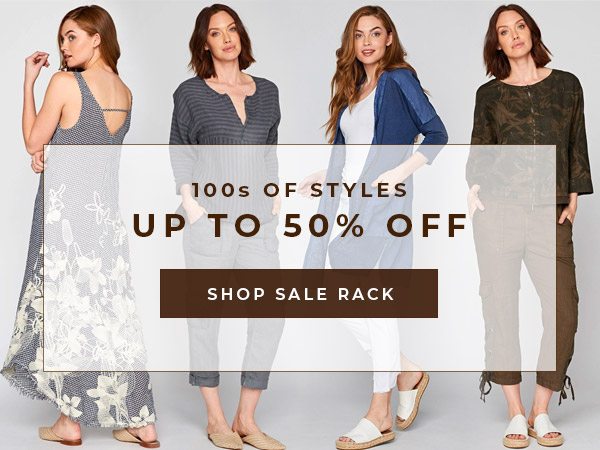 Shop Sale Rack for Up to 50% OFF »