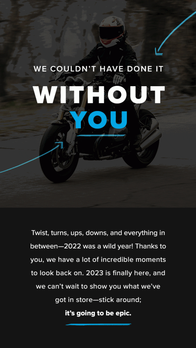 We Couldn't Have Done It WIthout You