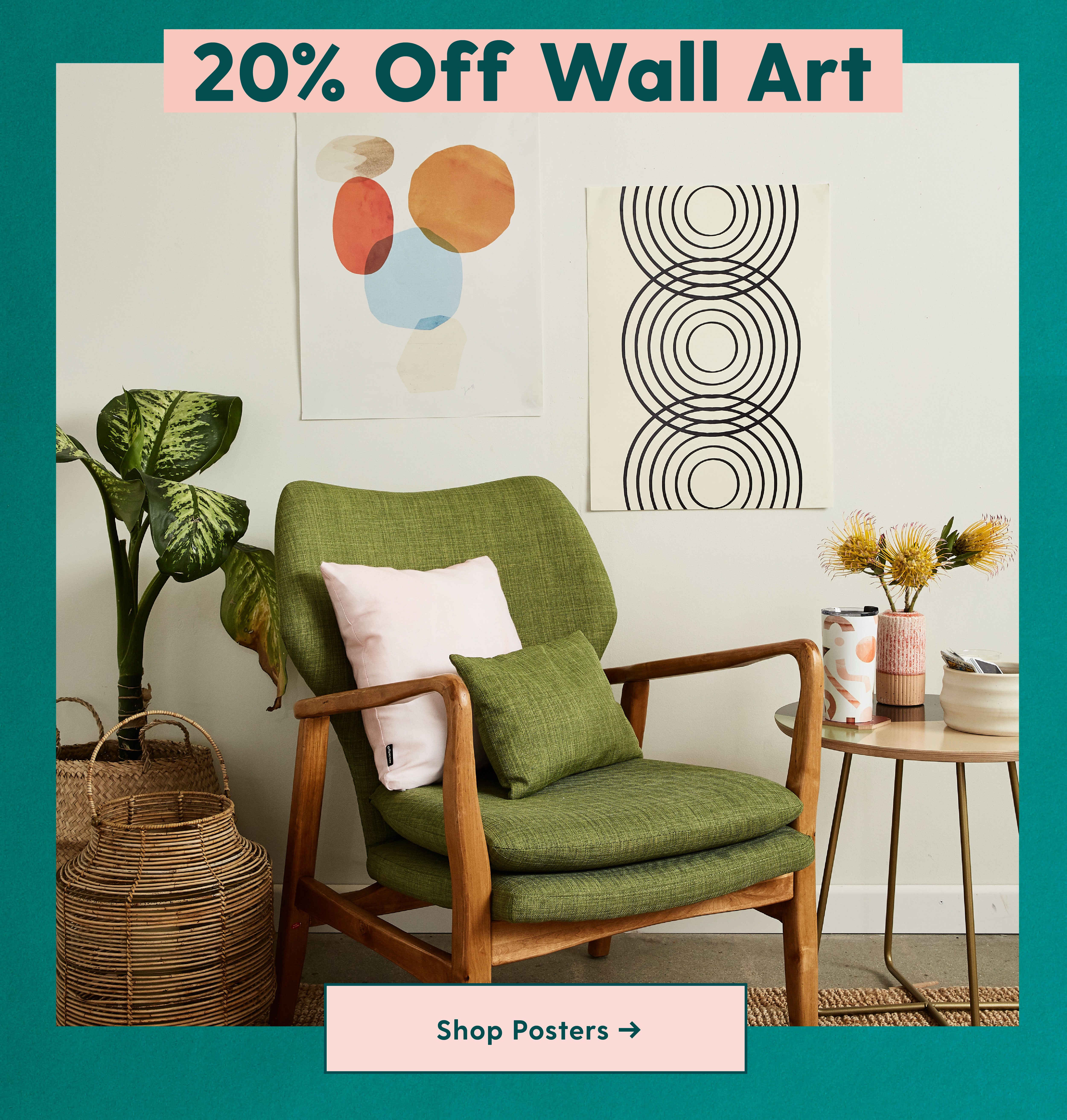 20% Off Wall Art Shop Posters