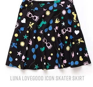 Luna Lovegood Icon Skater Skirt
