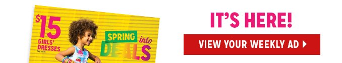 IT'S HERE! | VIEW YOUR WEEKLY AD