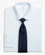 Madison Classic-Fit Dress Shirt, Non-Iron Mini Pinstripe