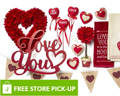 Valentine Decor. FREE In-Store Pick-Up.