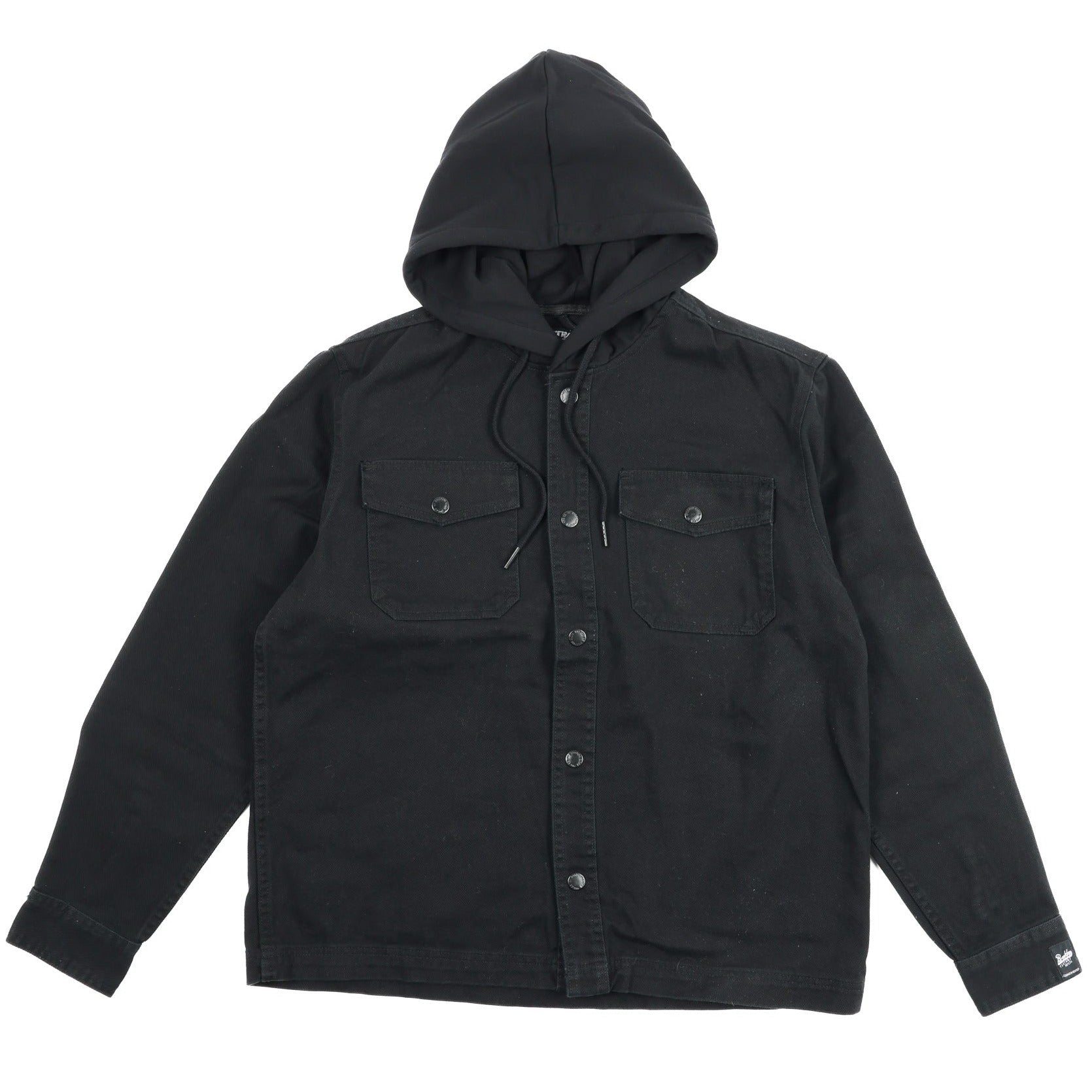 Image of Hooded Bull Denim Jacket