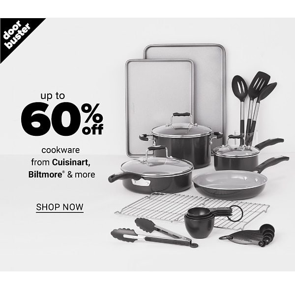 Up to 60% off Cookware from Cuisinart, Cook's Tools, and Biltmore - Shop Now