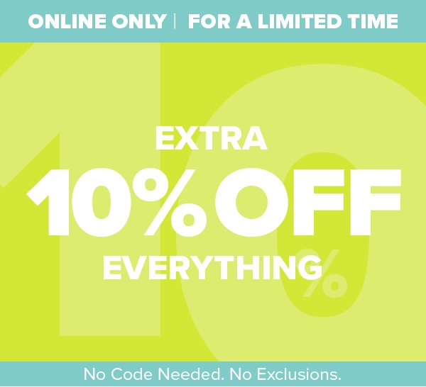 Extra 10% Off Everything