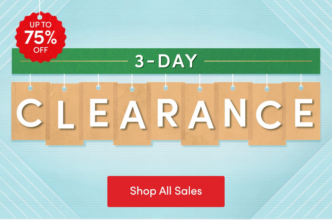 3-Day Clearance