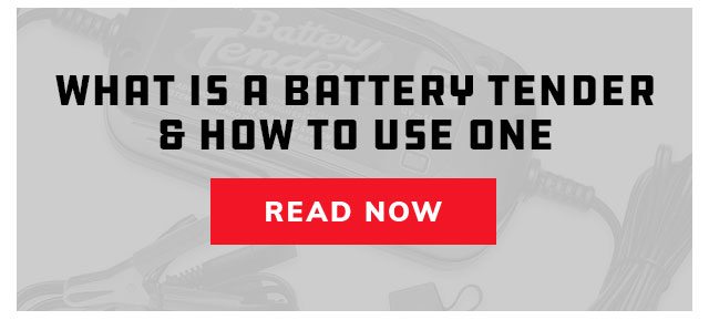 What is a battery tender?