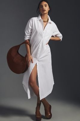 The Soren Long-Sleeve Shirt Dress