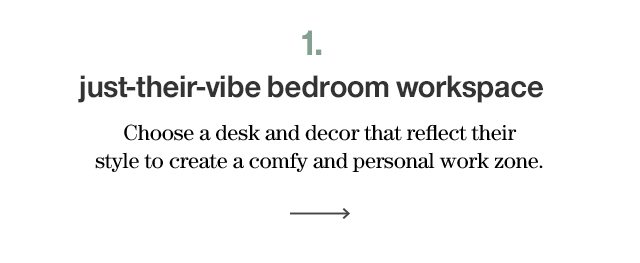 1. Bedroom Workspace
