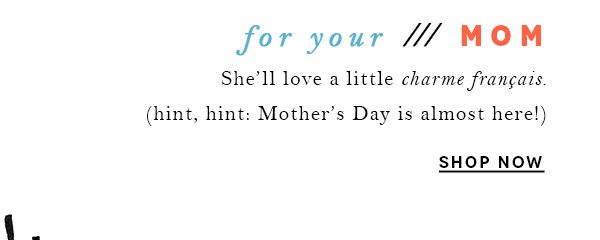 Shop gifts.