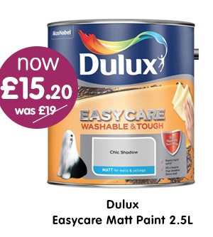 Dulux Easycare Matt Paint - Chic Shadow 2.5L
