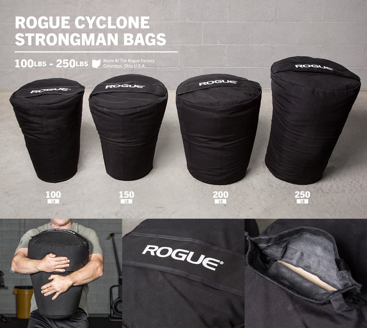 Cyclone Strongman Sandbags