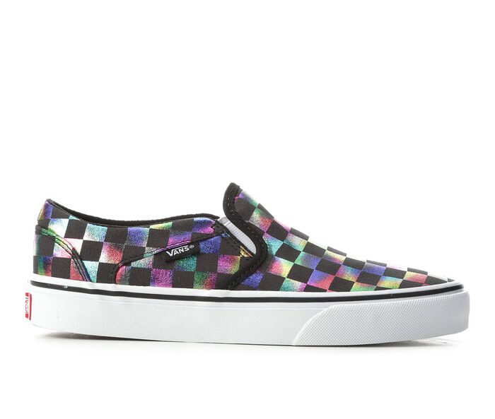 Women's Vans Asher Checker Skate Shoes