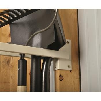 Heavy-Duty, Two-Tine, Stud-Mount Tool Rack