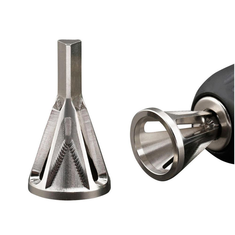 Silver Stainless Steel Deburring External Chamfer Tool