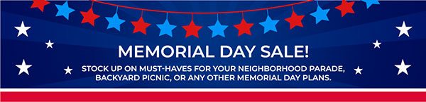 Memorial Day Sale