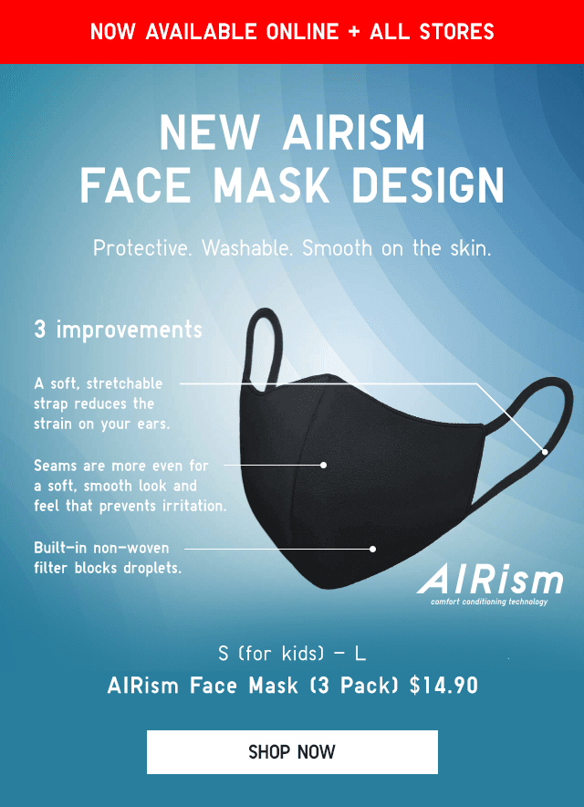 BANNER2 - NEW COLORS AIRISM FACE MASK