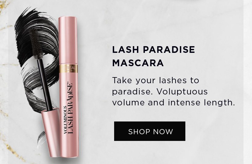 Lash paradise mascara - take your lashes to paradise. Voluptuous volume and intense length. - Shop Now
