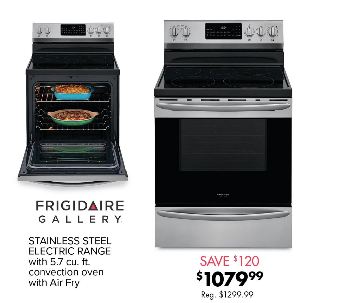 Frigidaire-Stainless-steel-electric-range