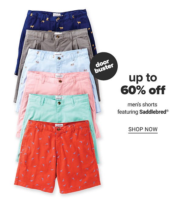 Up to 60% off Men's Shorts featuring Saddlebred - Shop Now