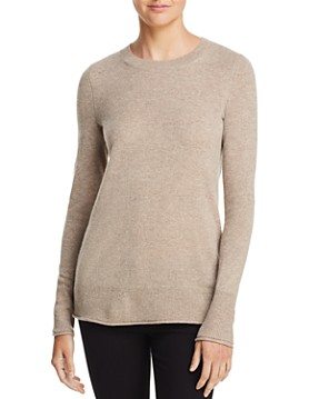Fitted Cashmere Crewneck Sweater - 100% Exclusive