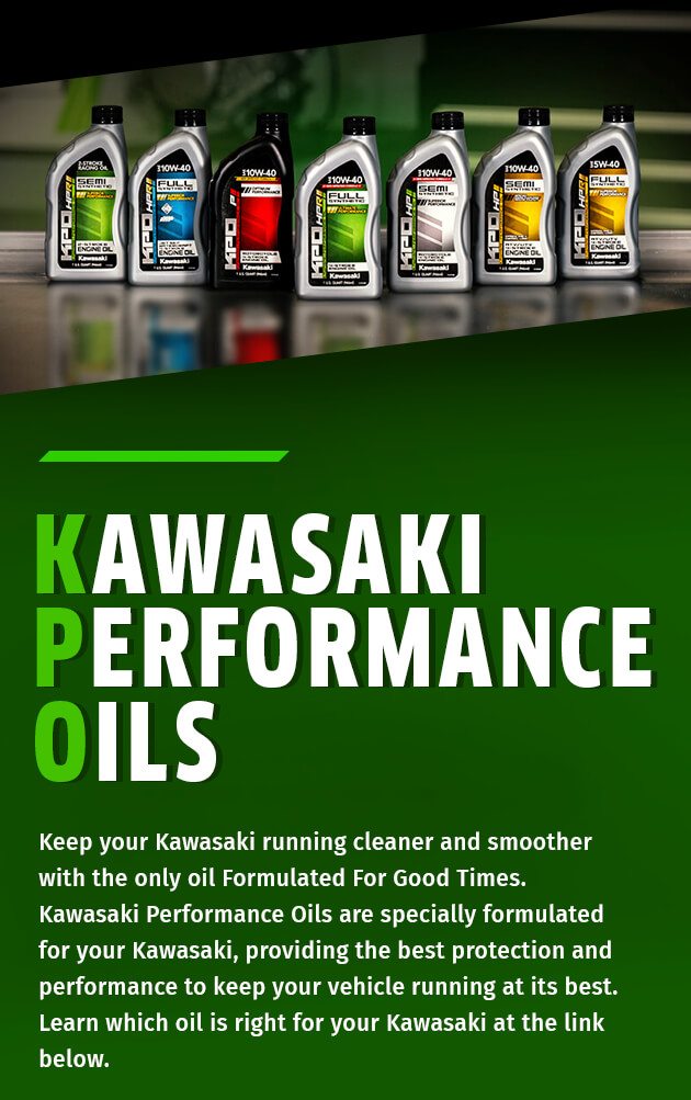 KAWASAKI PERFORMANCE OILS